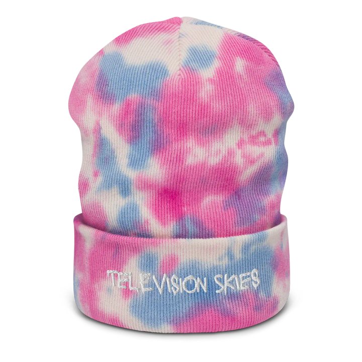 TELEVISION SKIES TIE DYE BEANIE product image (1)