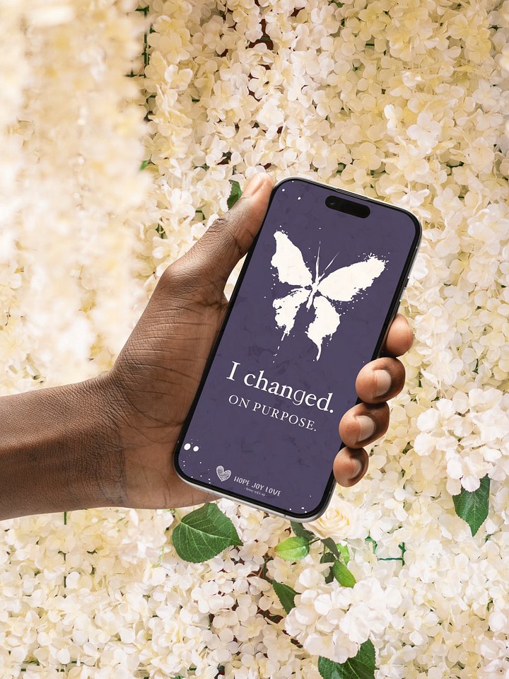 I changed. On purpose. Phone Wallpaper Bundle product image (1)