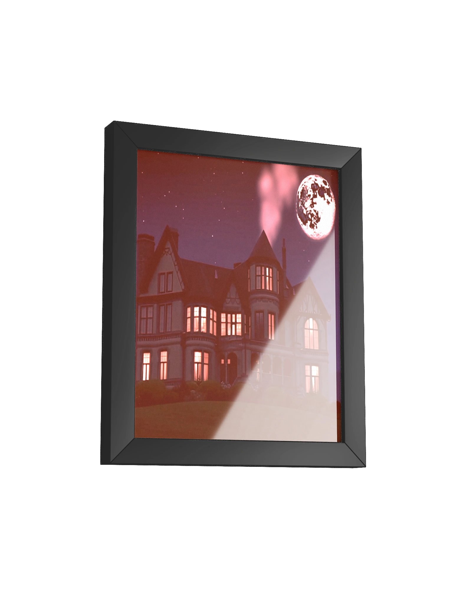 REEVES VAMPIRES MANSION FRAMED PRINT product image (2)
