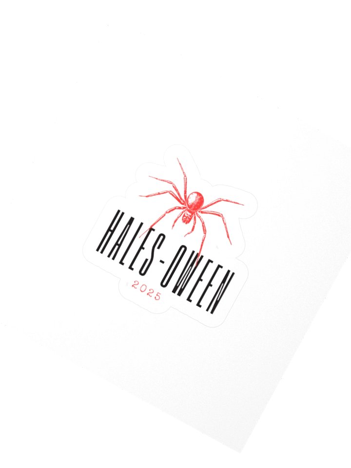 Hales-oween 2025 sticker product image (4)