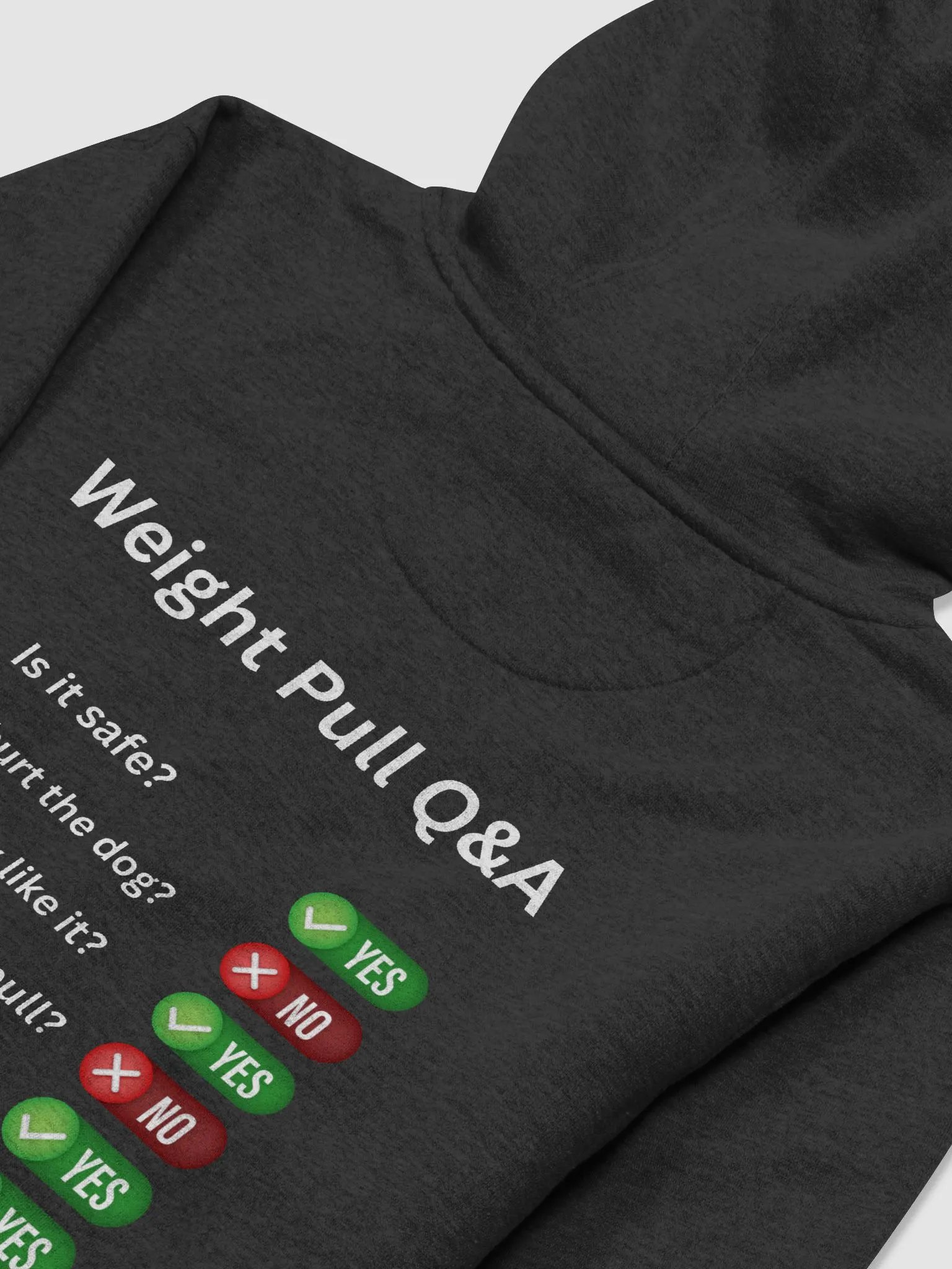 Weight Pull Q&A Hoodie product image (4)
