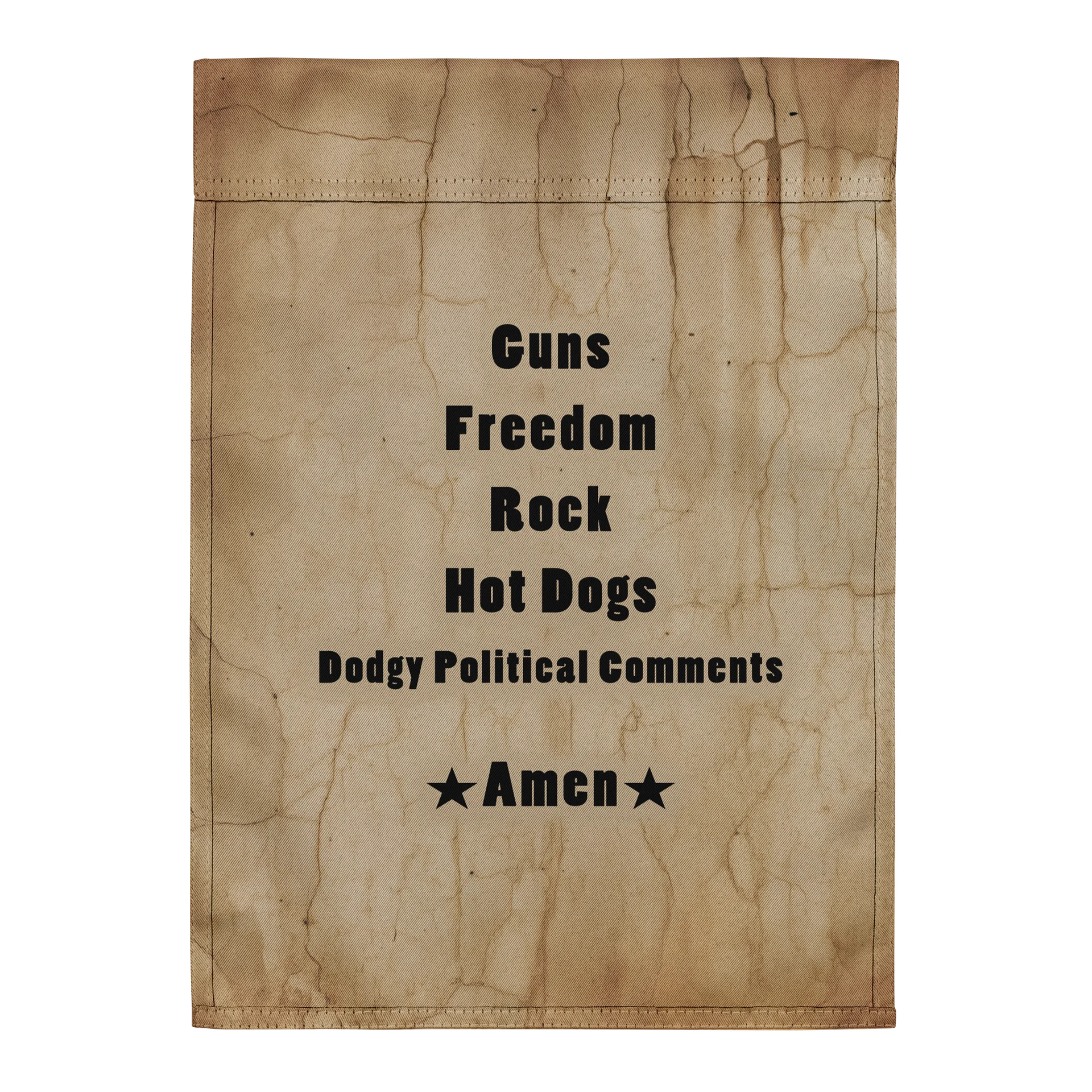 Grunge County Rock | Garden Flag product image (2)