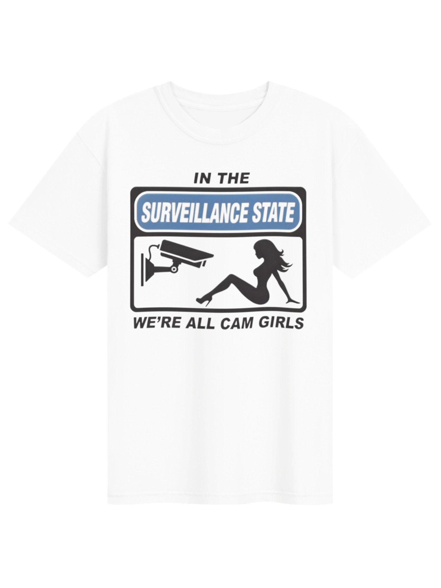 In The Surveillance State, We're All Cam Girls Tee product image (3)