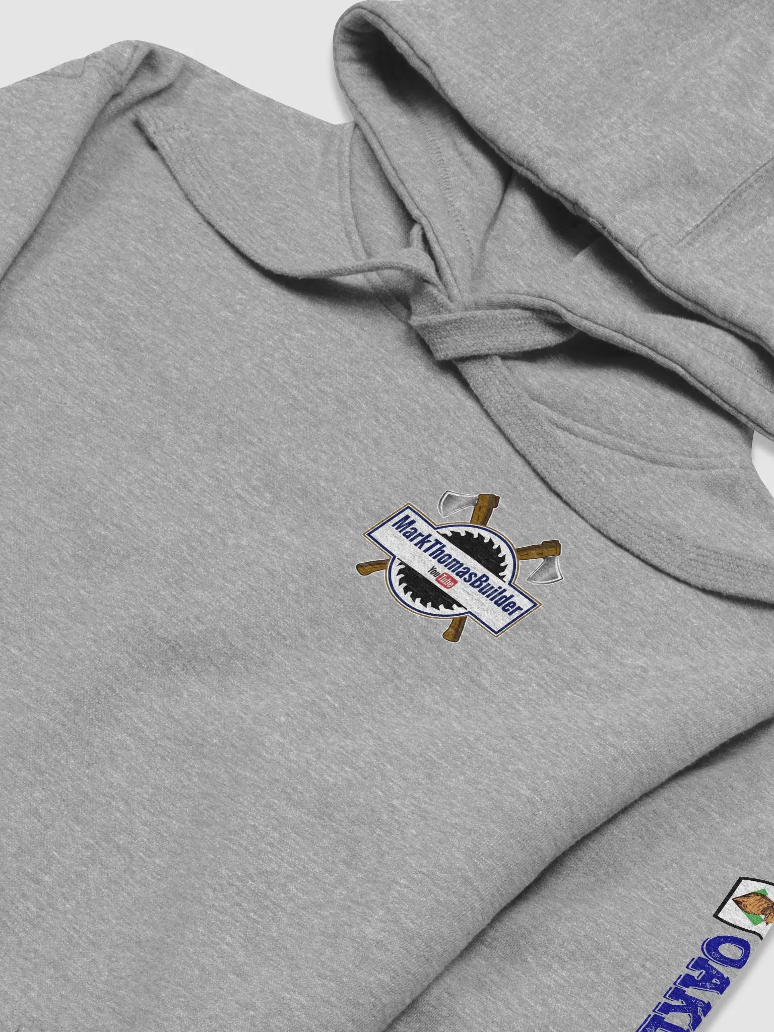 Affordable Hoodie- Logo Front & Sleeve product image (3)