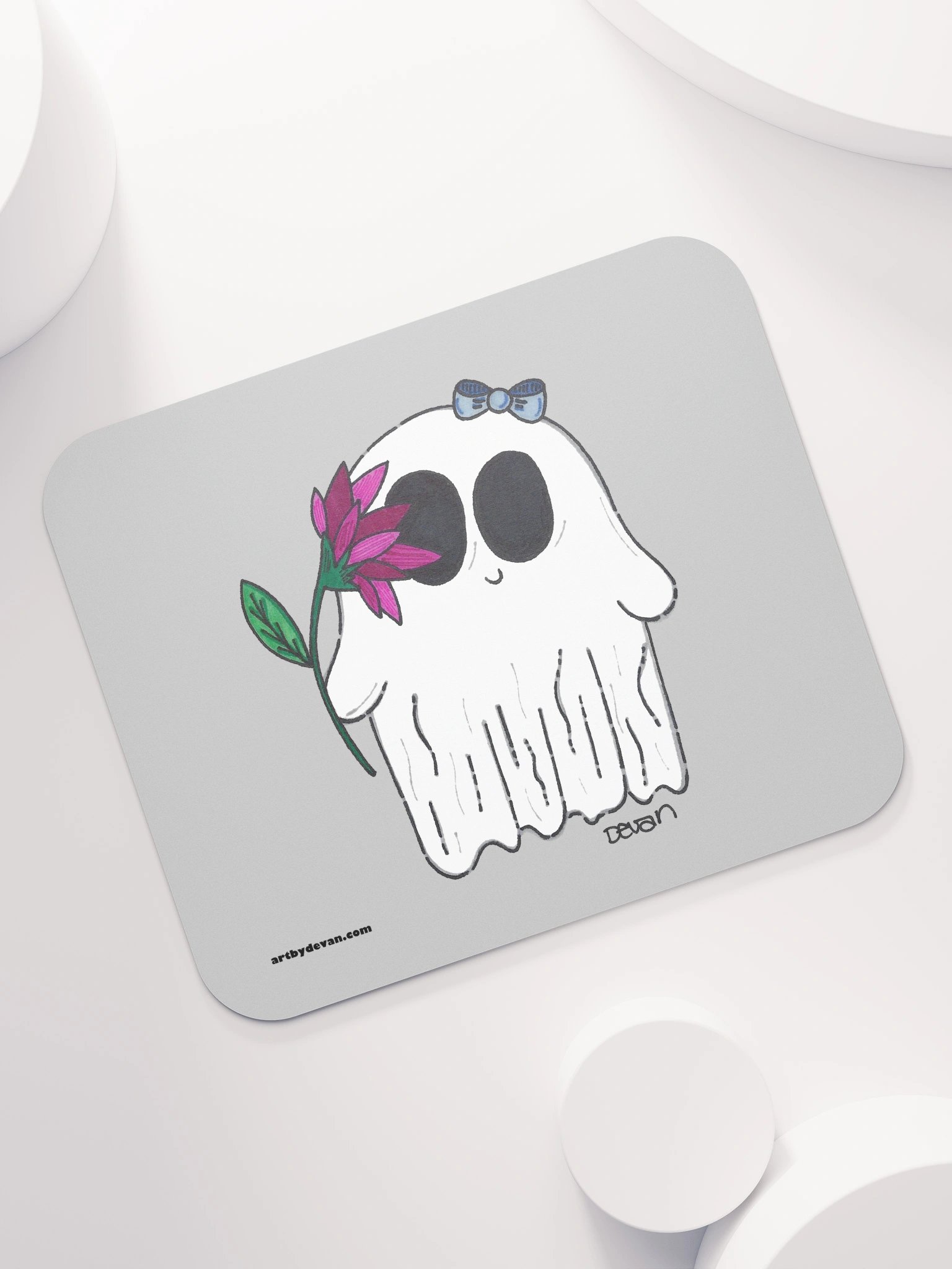 Cute Ghost Mousepad product image (7)