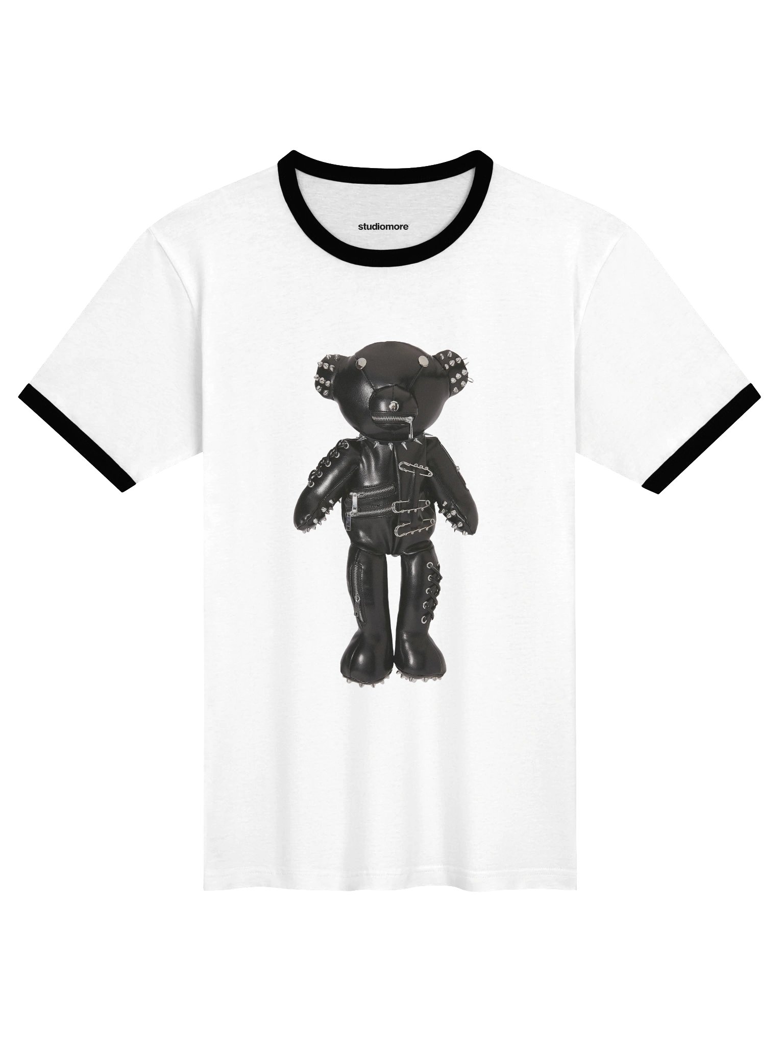 Punk Teddy Ringer T-Shirt product image (2)