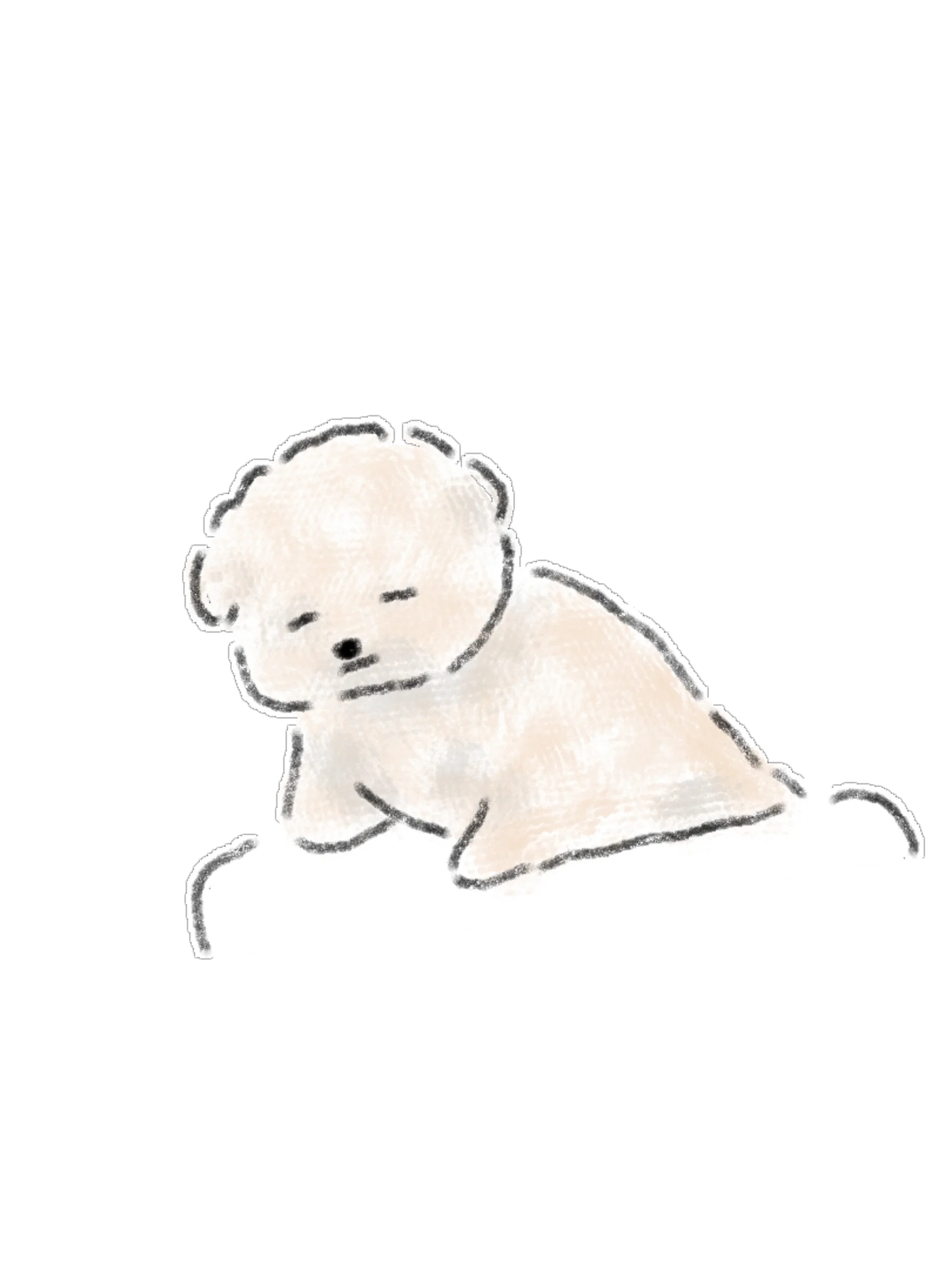 15 Cute Watercolor Puppy Clipart & Digital Sticker Pack product image (4)