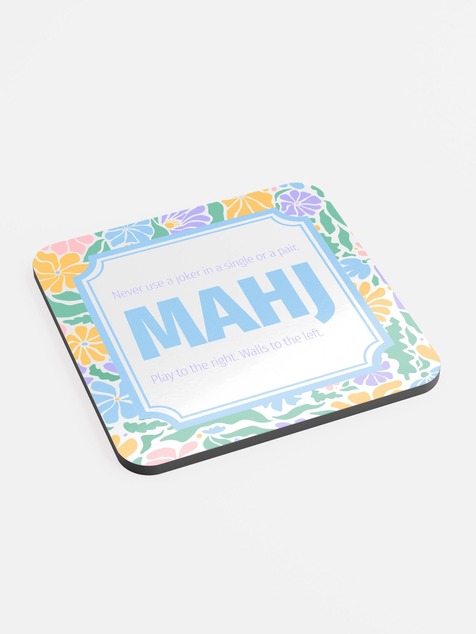 Pastel Mahj Rule Coaster product image (2)