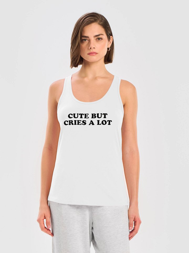 Cute But Cries A Lot Tank Top product image (1)