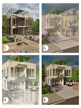 Complete Package Bundle – 3 Bedroom 3 Bathroom House | DA33201B