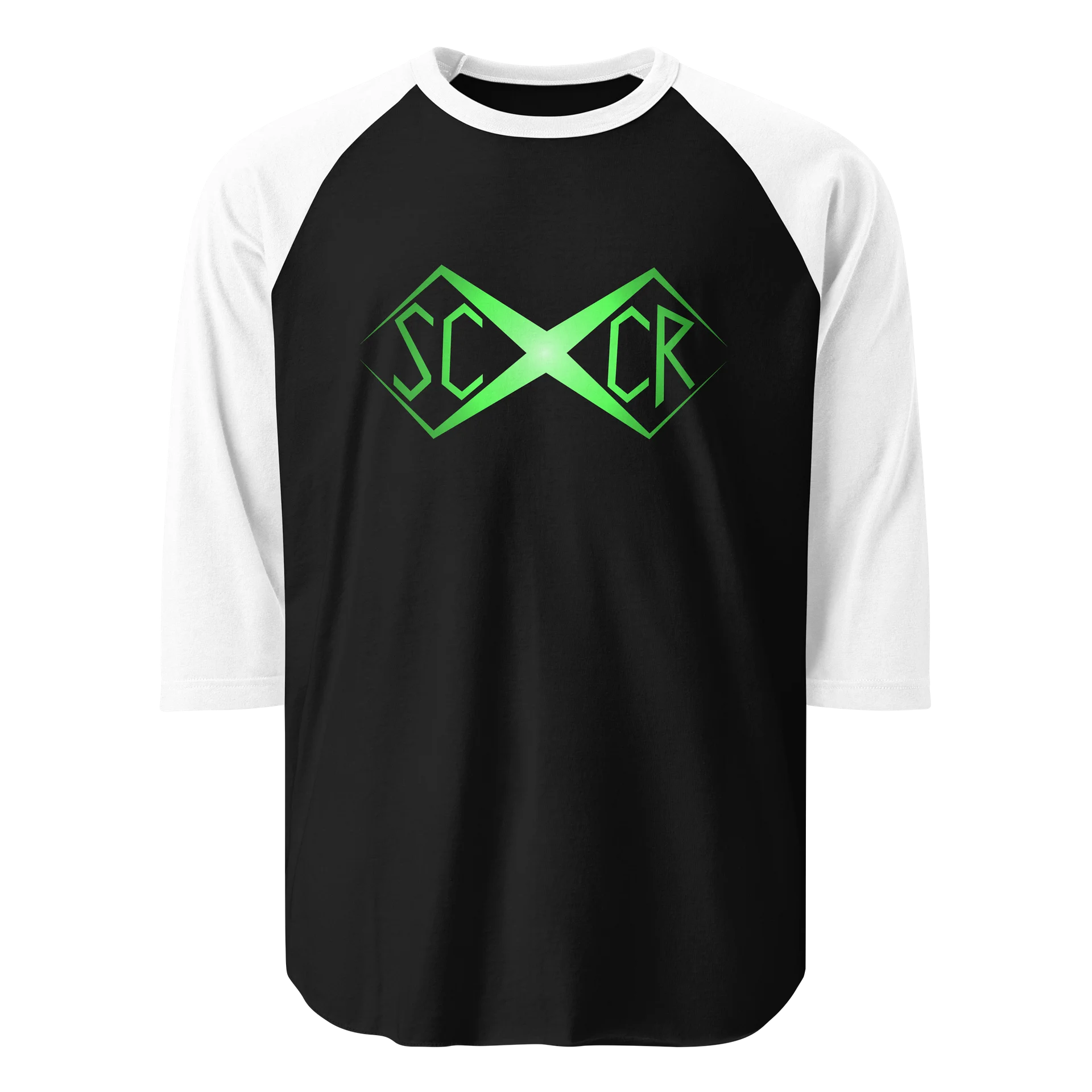 Green X Baseball Raglan product image (1)