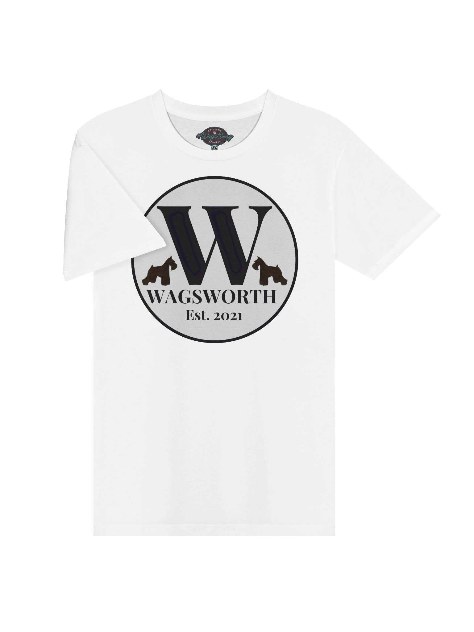 Wagsworth tee - white product image (3)