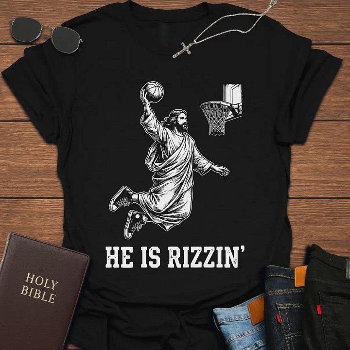 He is Rizzin' T-Shirt product image (1)