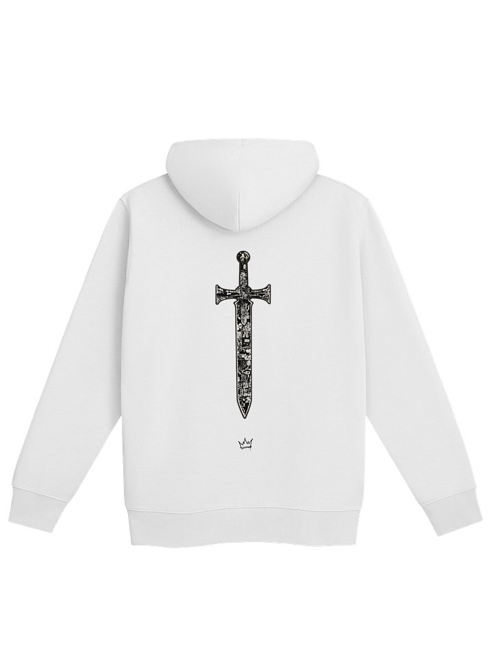ONE KING Crusader Oakeshott Premium Street Hoodie black print product image (1)