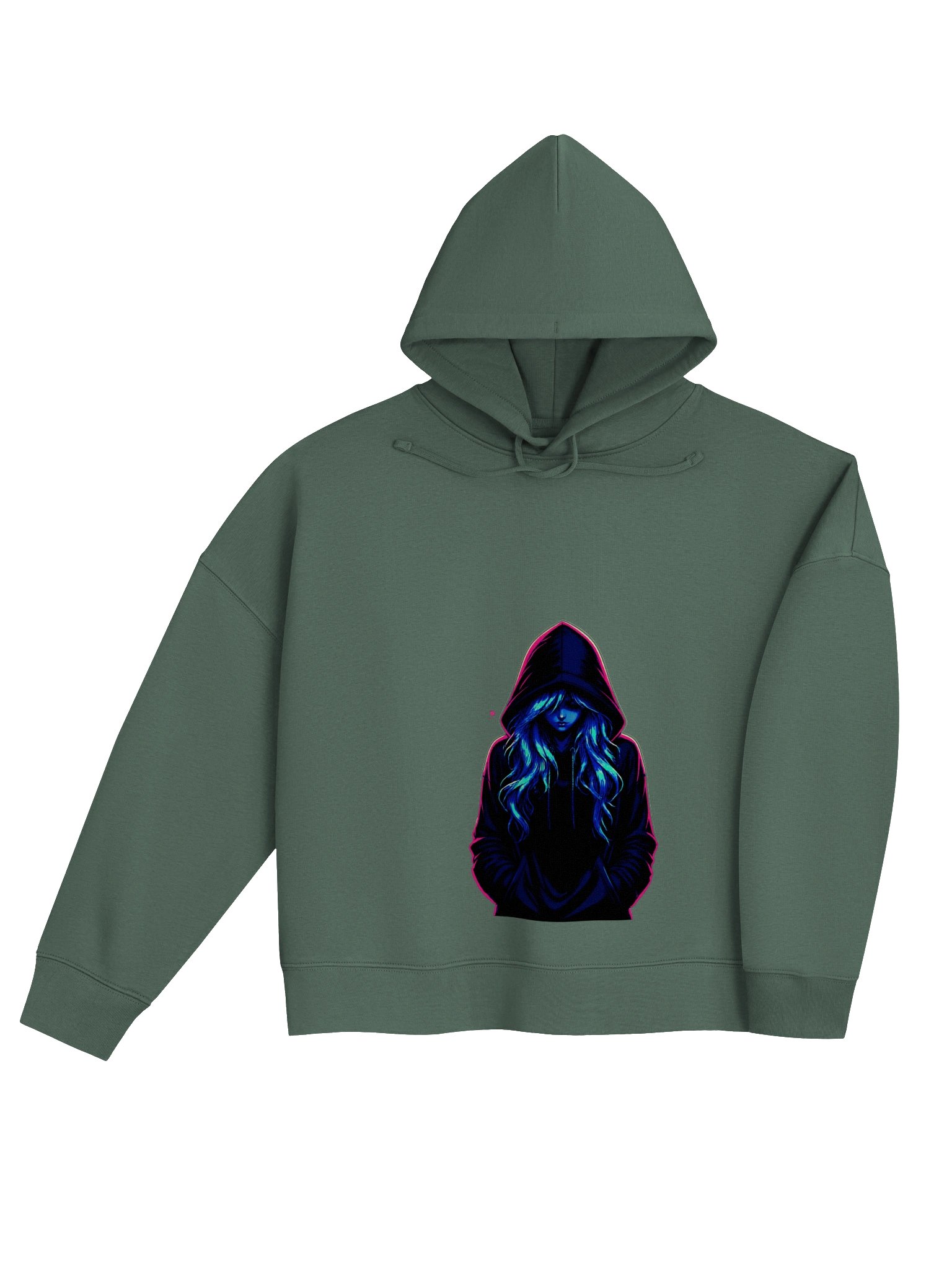 Neon Hooded Cyberpunk Hoodie product image (4)