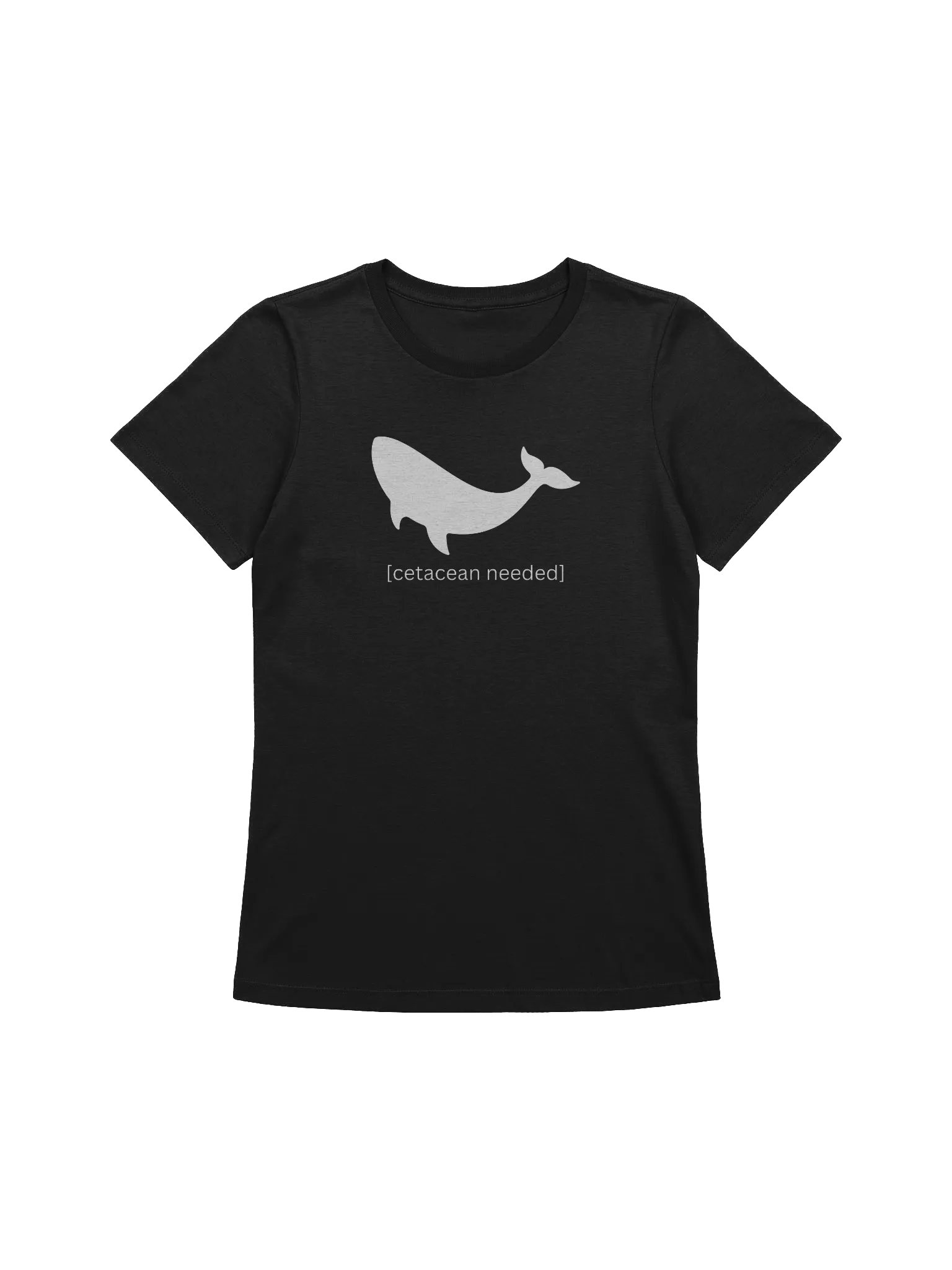 [cetacean needed] - Women's Tshirt product image (1)