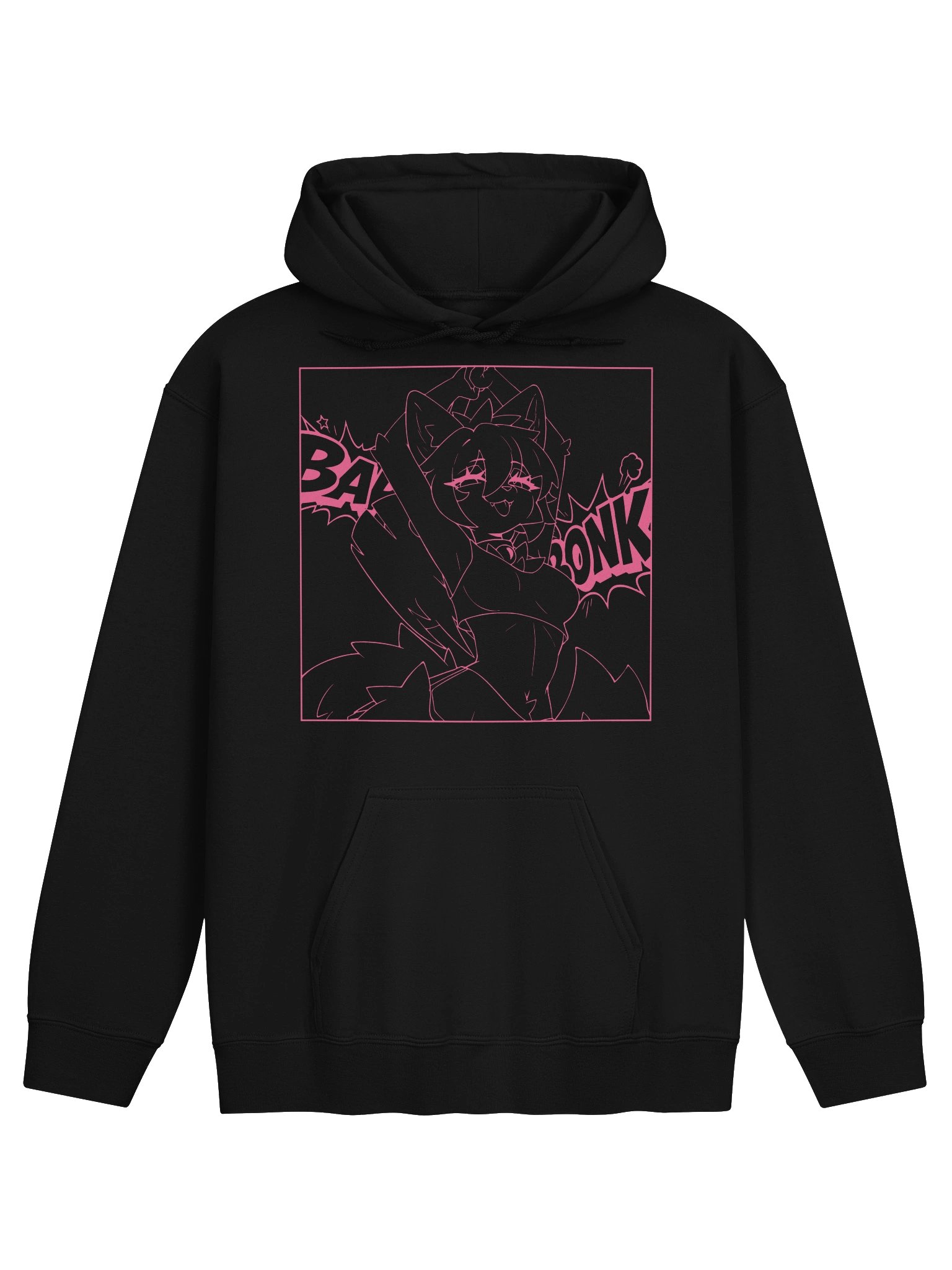 UP. DOWN. LEFT. RIGHT. | Unisex Hoodie (PINK) product image (1)