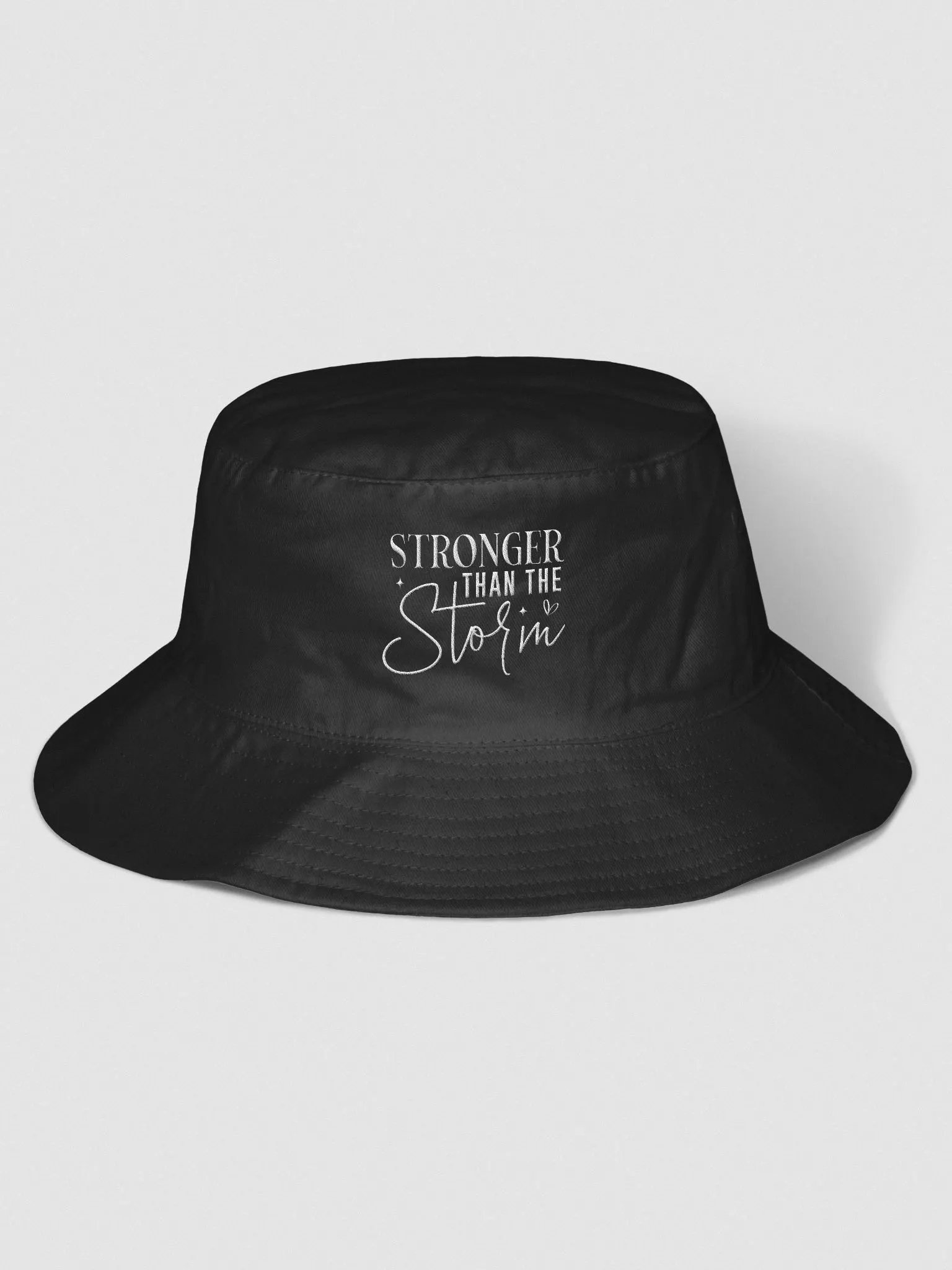 Stronger Than The Storm Streetwear Bucket Hat product image (2)