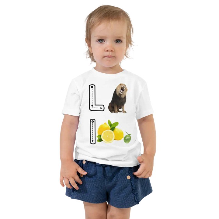 JoBeth DesignWhite Ll Toddler T-Shirt product image (1)