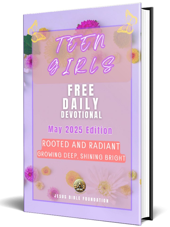 Teen Girls Free Daily Devotional – May 2025 Edition: Rooted and Radiant: Growing Deep, Shining Bright product image (1)