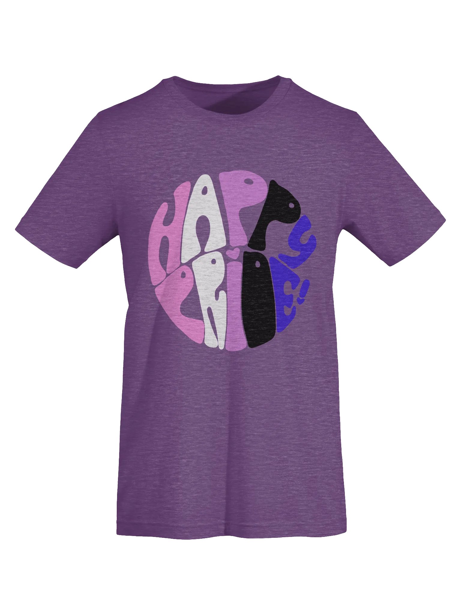 Genderfluid Happy Pride big print tee product image (7)