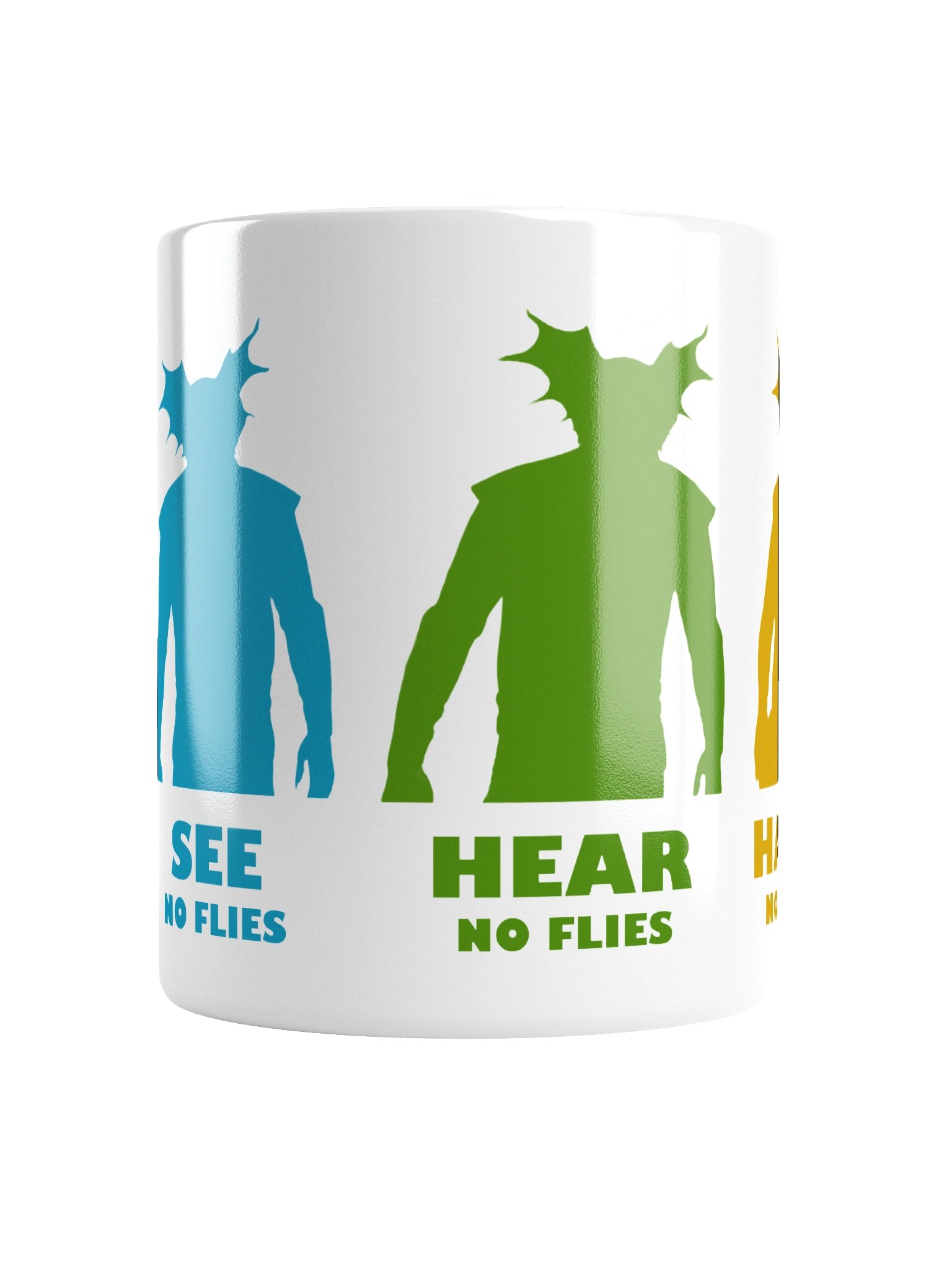See-Hear-Harm Tri-Colour Mug product image (6)