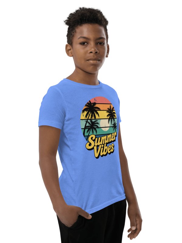 Retro Sunset Summer Vibes Youth T-Shirt product image (16)