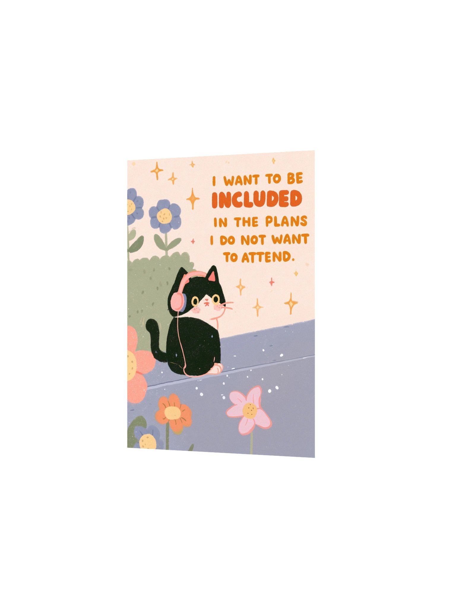 Cute Cat Quote Poster product image (11)