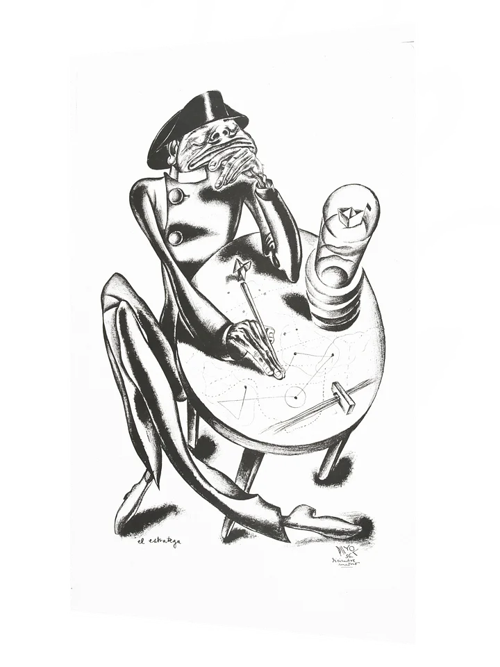 El Estratega (The Strategist) Poster product image (2)
