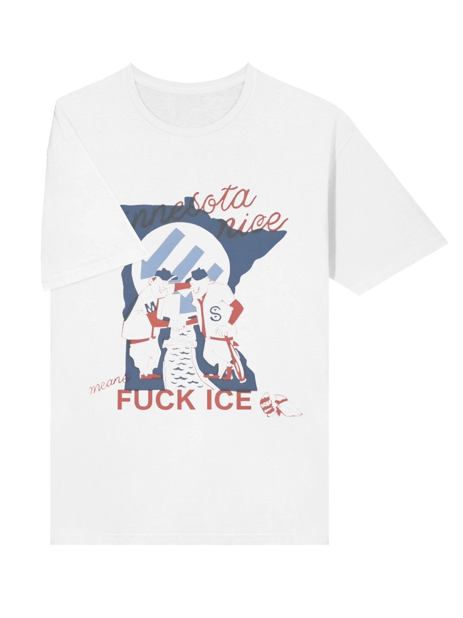 Minnesota Nice Means Fuck ICE Shirt — Viral Protest T-Shirt for Justice & Accountability product image (3)