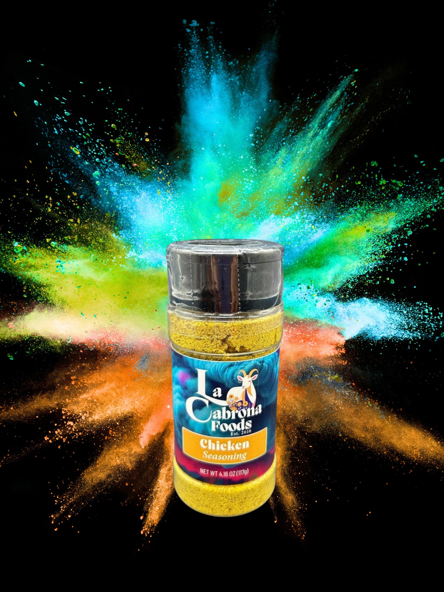 La Cabrona Foods Chicken, Bold Authentic Mexican-Style Seasoning product image (1)
