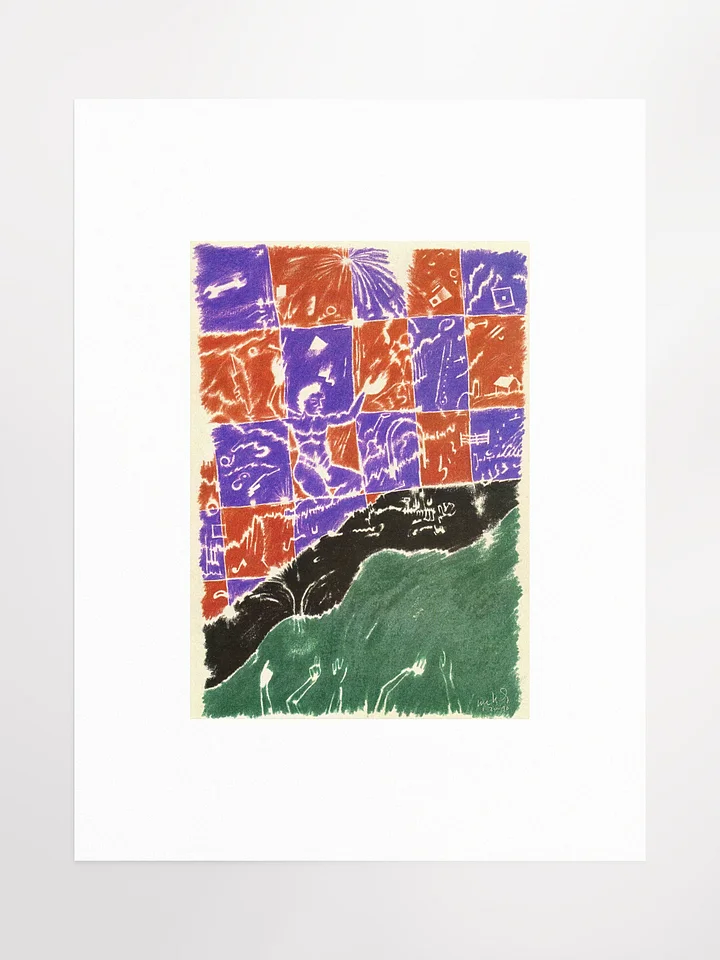 Man over the Grave 01.20.90 Print product image (2)