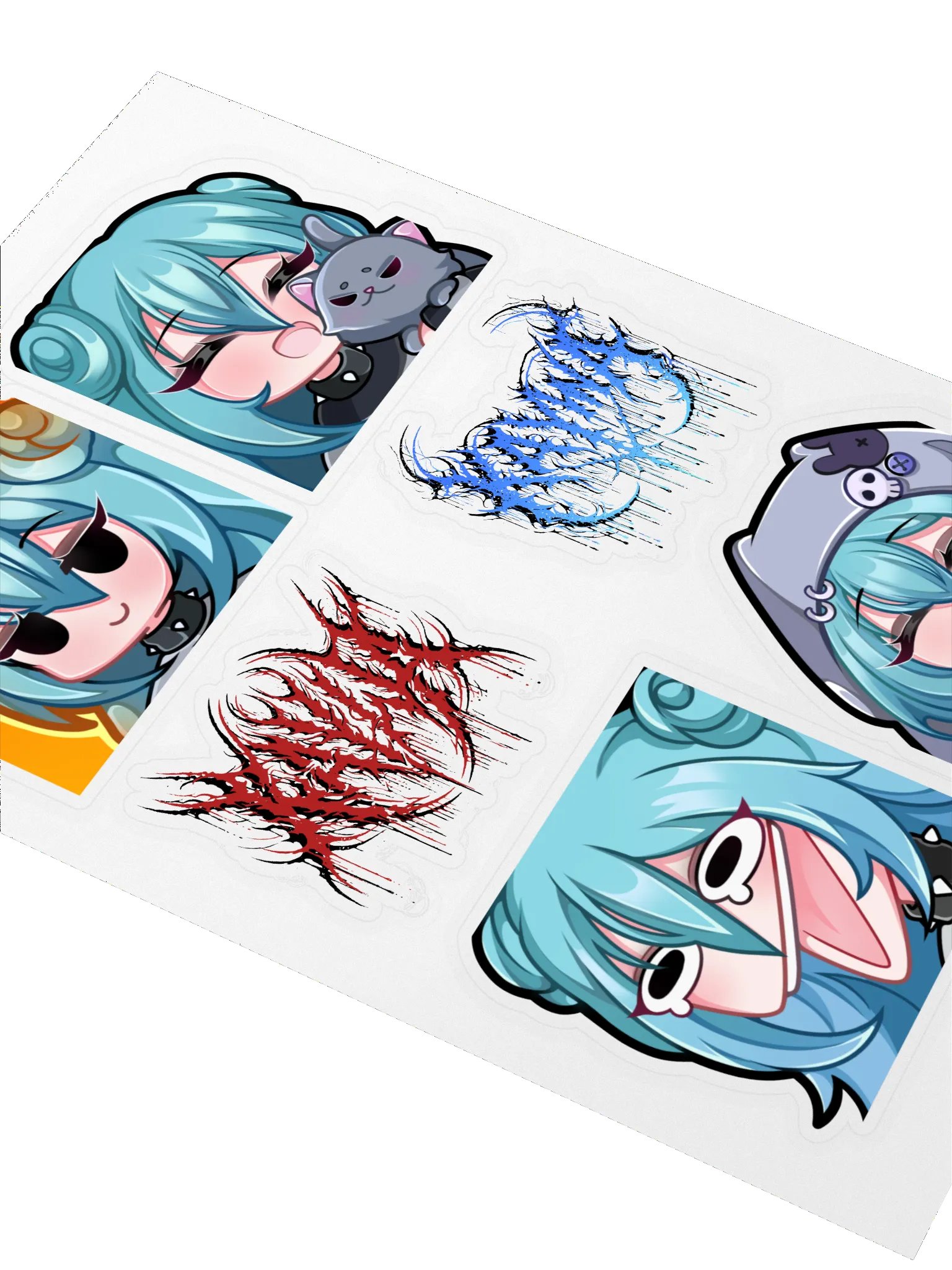 Kaywa's Font and Emote Collage product image (3)