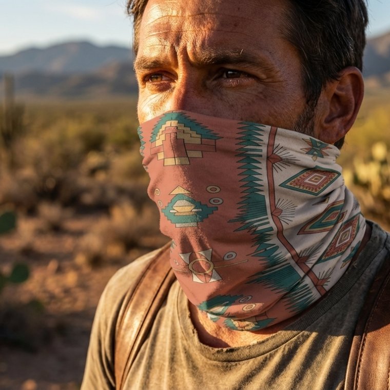 Nomadic Neck Gaiter – Mexican Symmetry Edition 02 product image (2)
