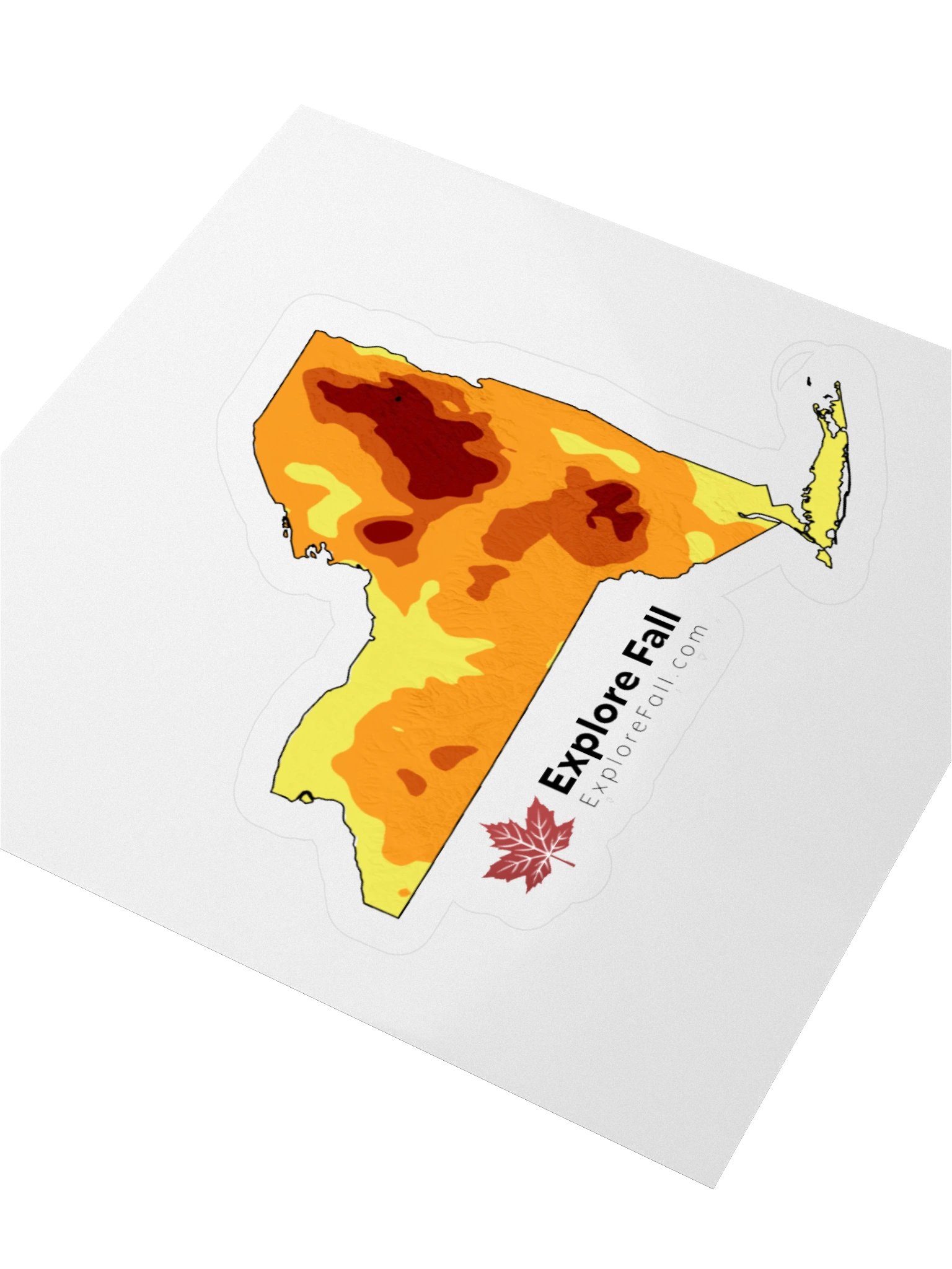 New York Peak Fall Color Sticker product image (7)