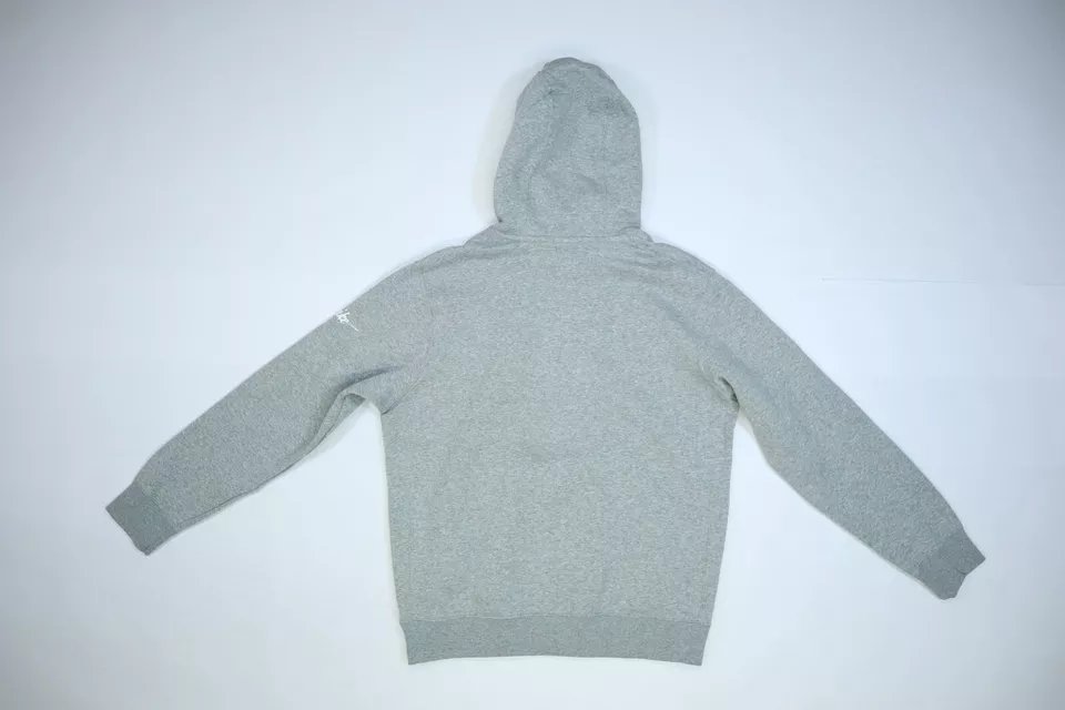 New York Jets Nike Rewind Club Fleece Pullover Hoodie Heathered Grey Mens M product image (2)