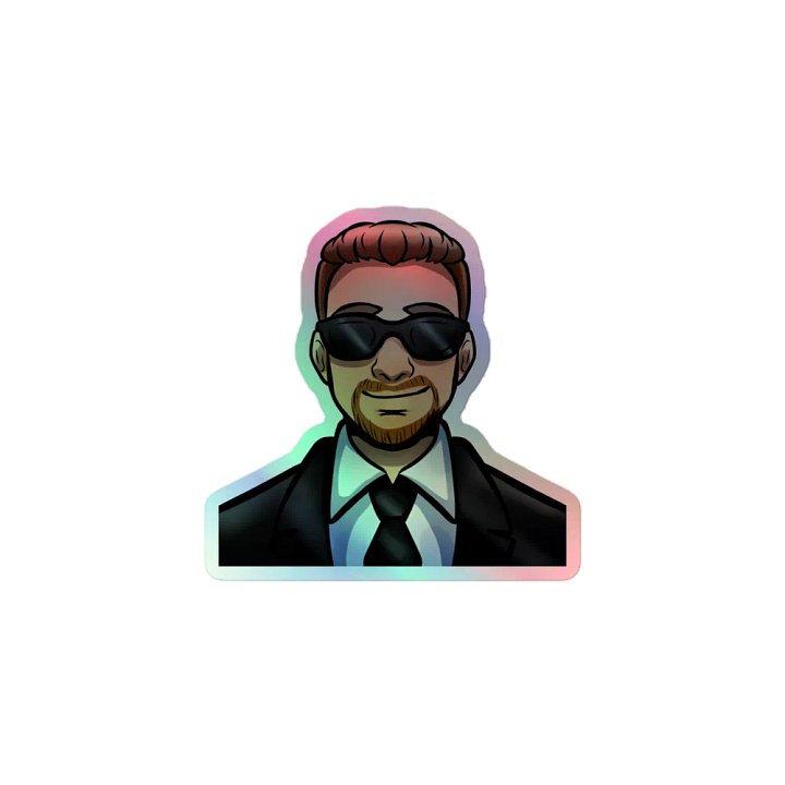 Sharp Dapper Holographic Sticker Set product image (1)