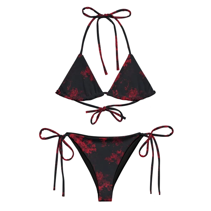 Crimson Abyss String Bikini product image (2)