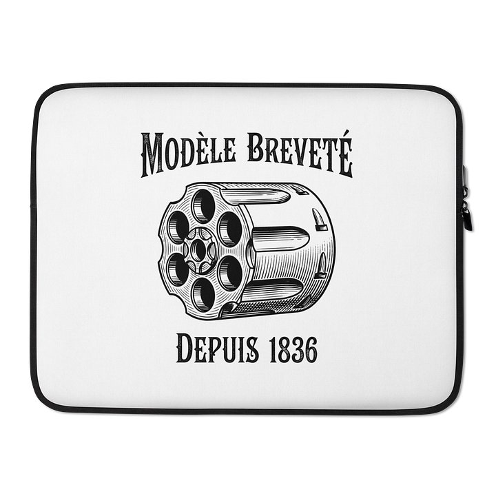 Housse Ordinateur "Barillet - Modèle Breveté" – Néoprène & Intérieur Fourrure product image (2)