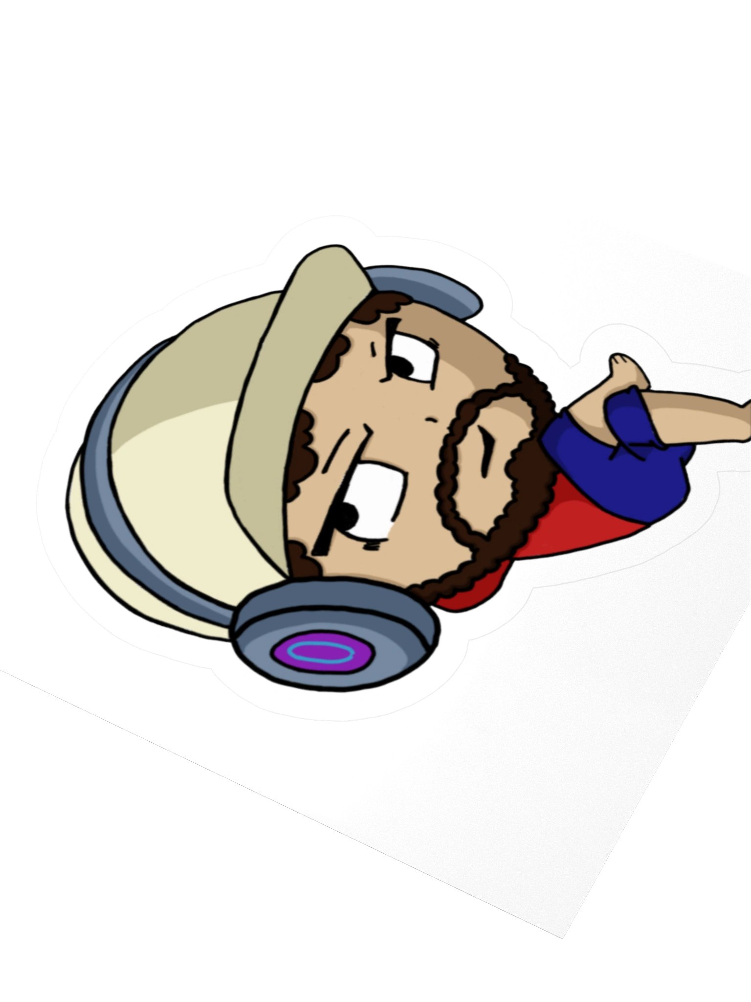 Lou Lounging Sticker product image (9)