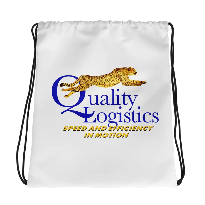 Quality Logistics Cheetah Drawstring Bag product image (1)
