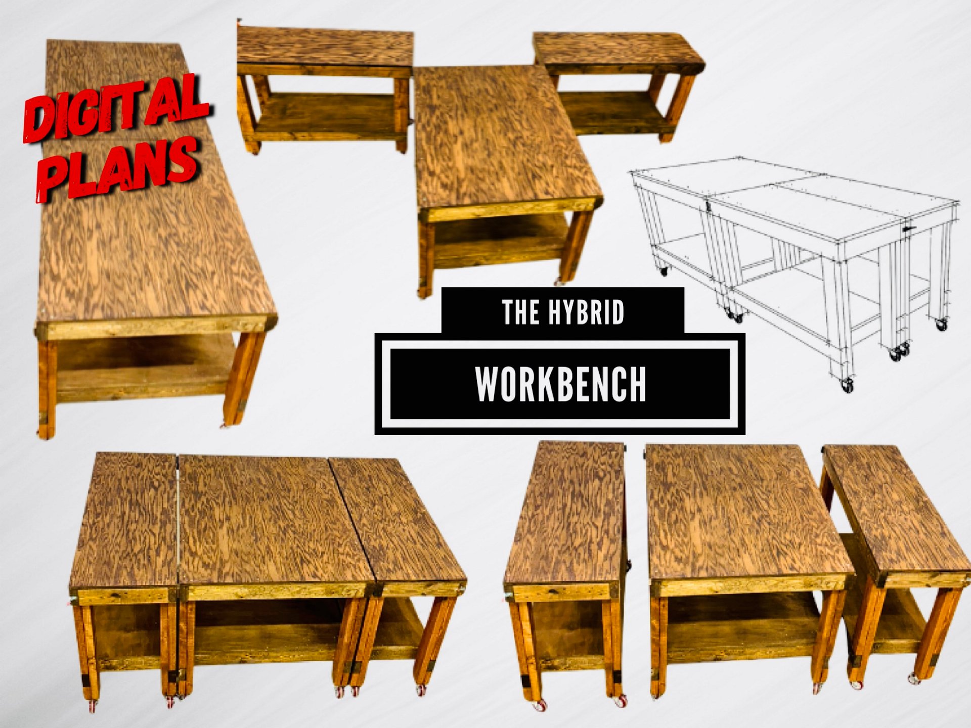 Hybrid Mobile Workbench System Plan product image (10)