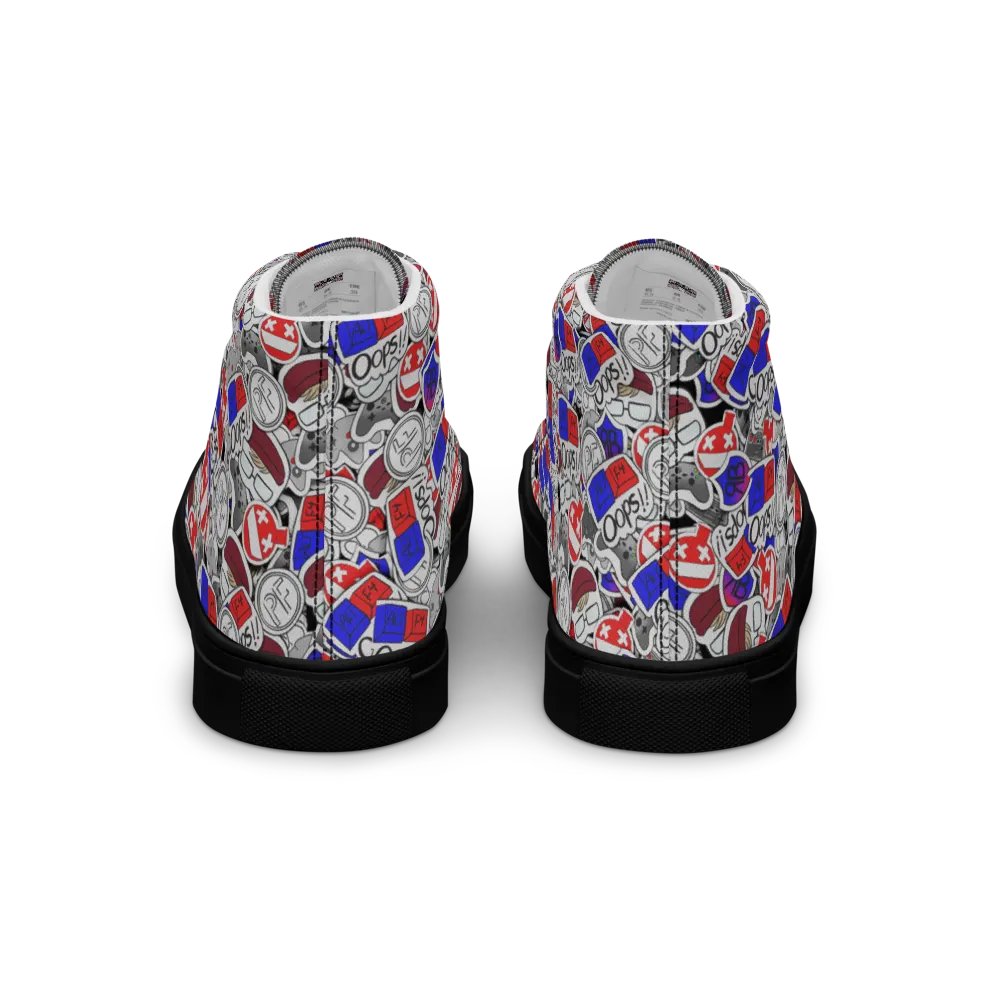 Sticker-Bomb Women's Hi-Tops product image (5)