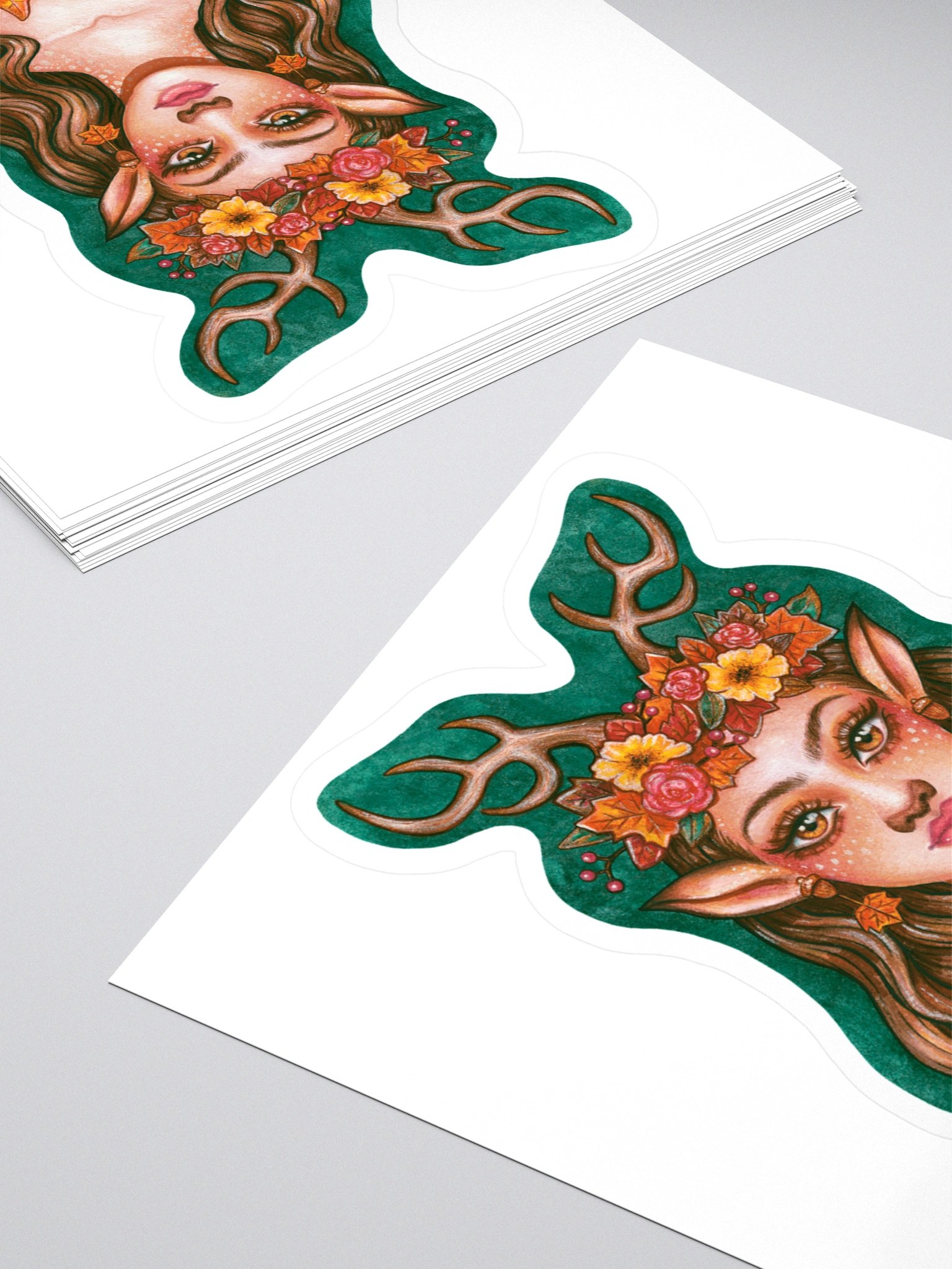 Fall Faun - Kiss Cut Sticker product image (4)