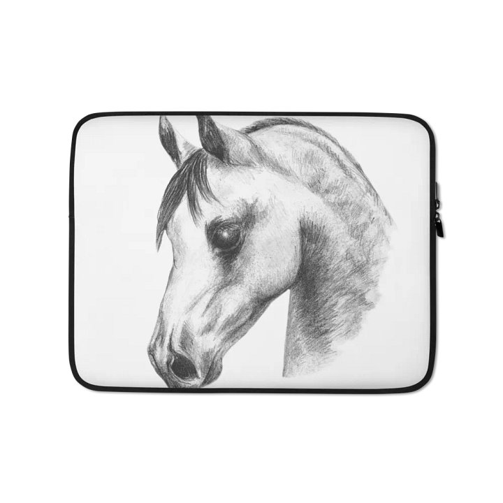 Arabian horse laptop sleeve product image (2)