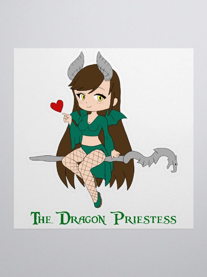 Priestess Waifu Sticker product image (1)