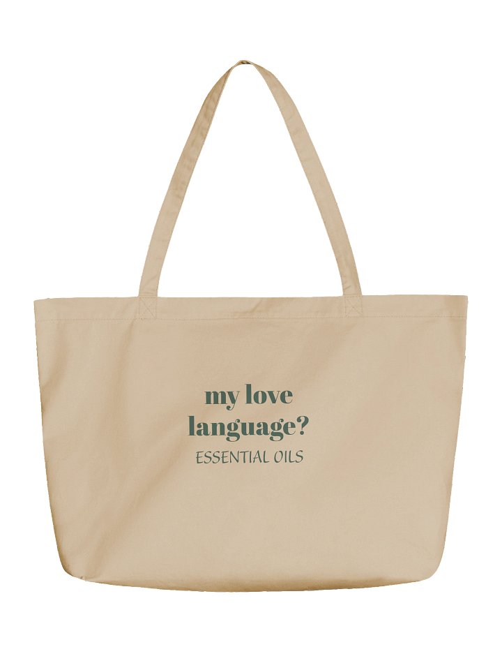 Love Language Essential Oils Tote Bag product image (1)