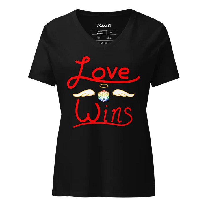Love Wins V-Neck T-Shirt product image (25)