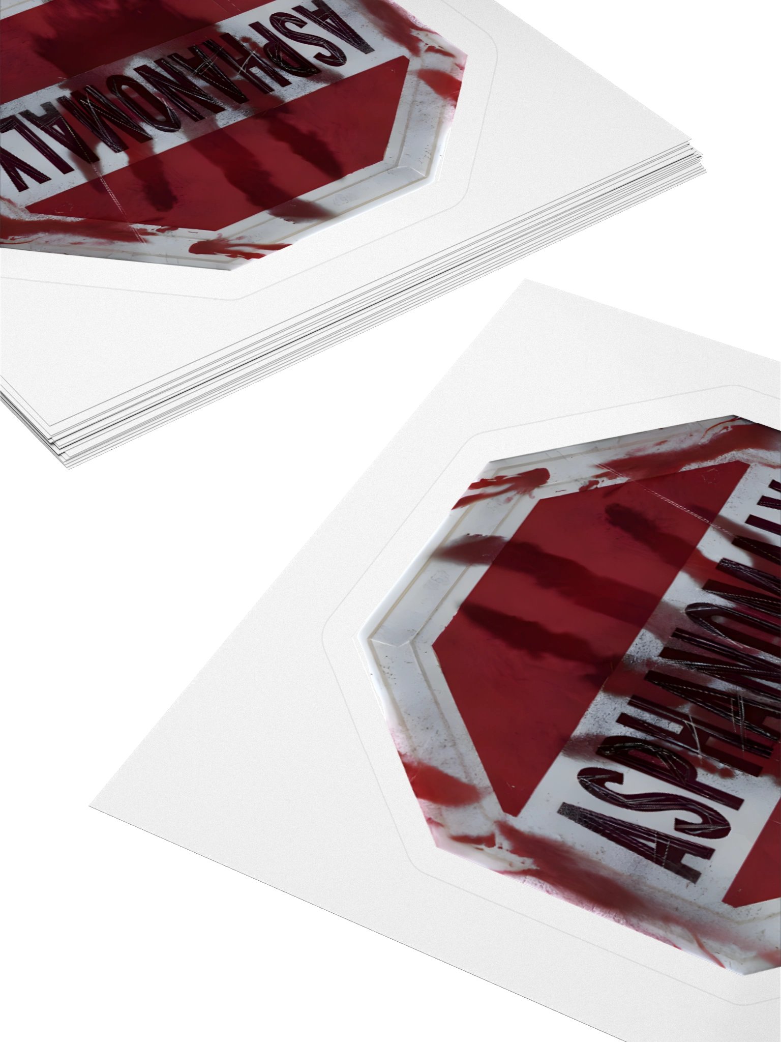 Asphanomaly Stop Sign Sticker product image (15)