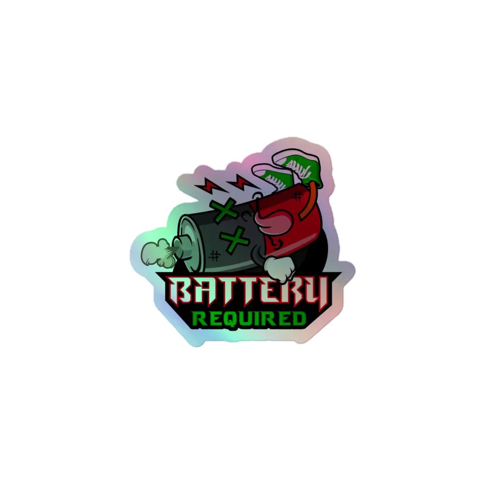 Holographic Logo Sticker product image (1)